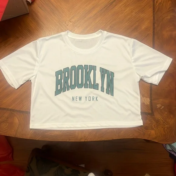Brooklyn Crop Tee - Picture 1 of 3